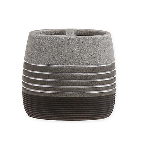 Sahara Pineapple Toothbrush Holder in Grey