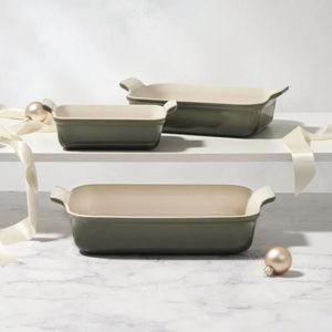 Heritage 3-Piece Rectangular Baking Dish Set