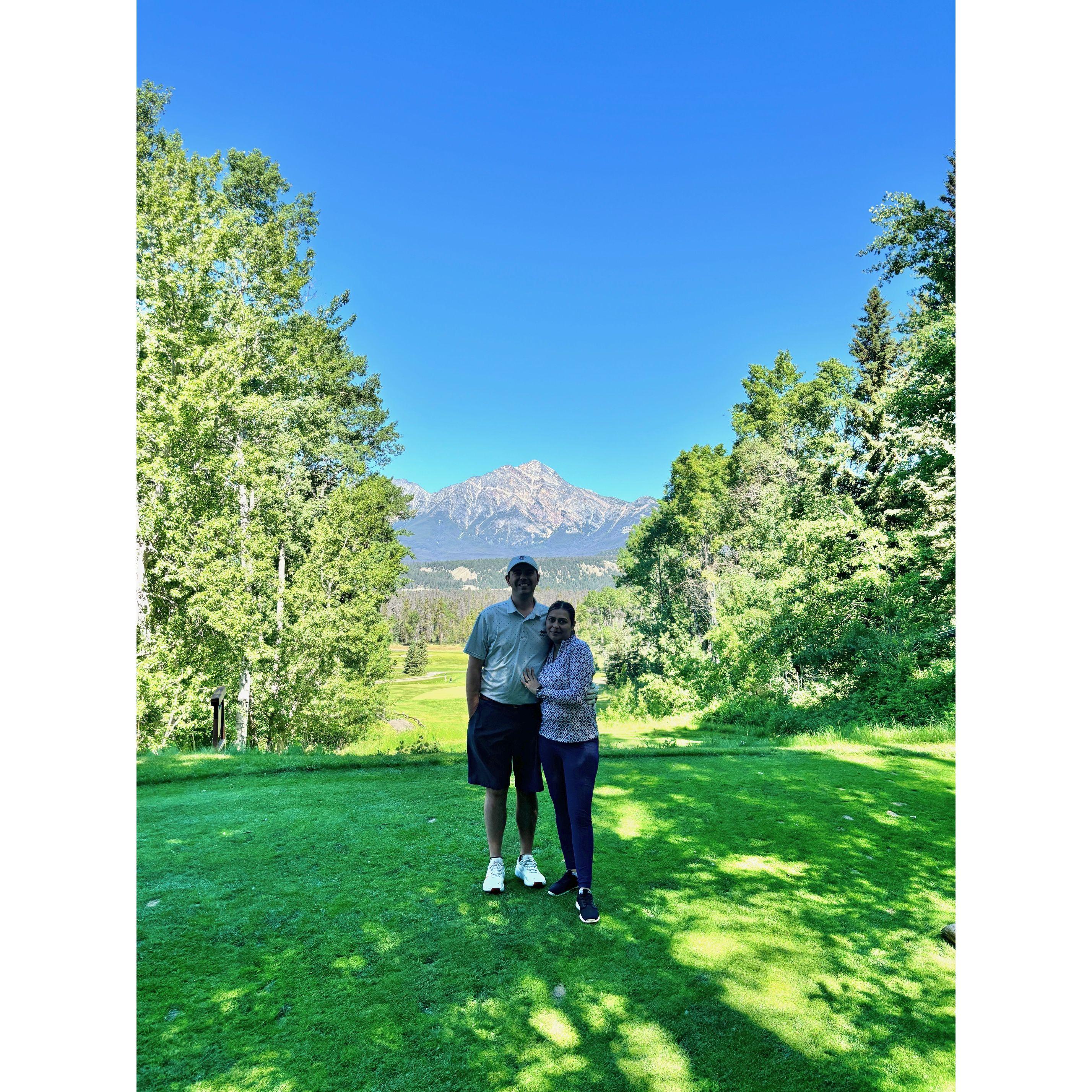 Golfing in Canada