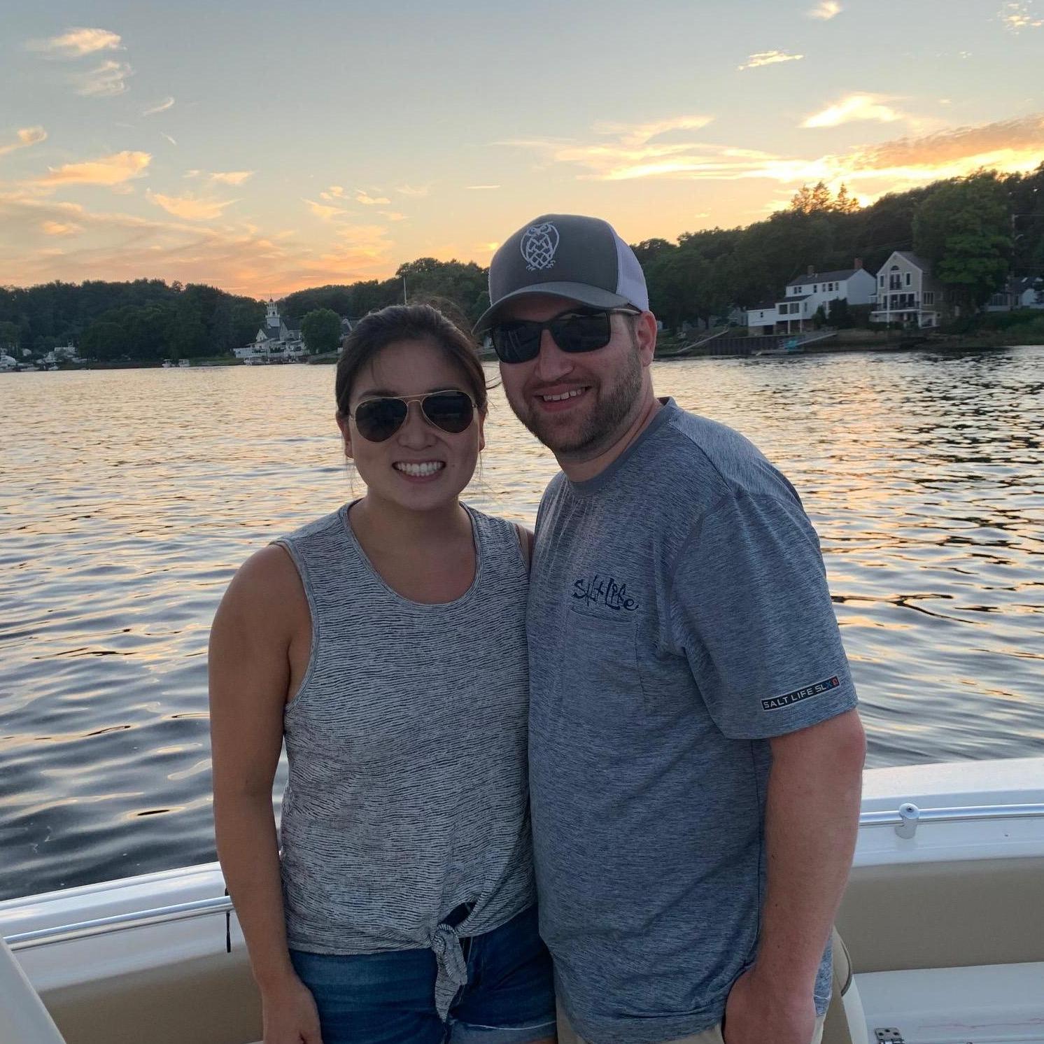 Hanging out on Mike and Sean's boat | Summer 2020