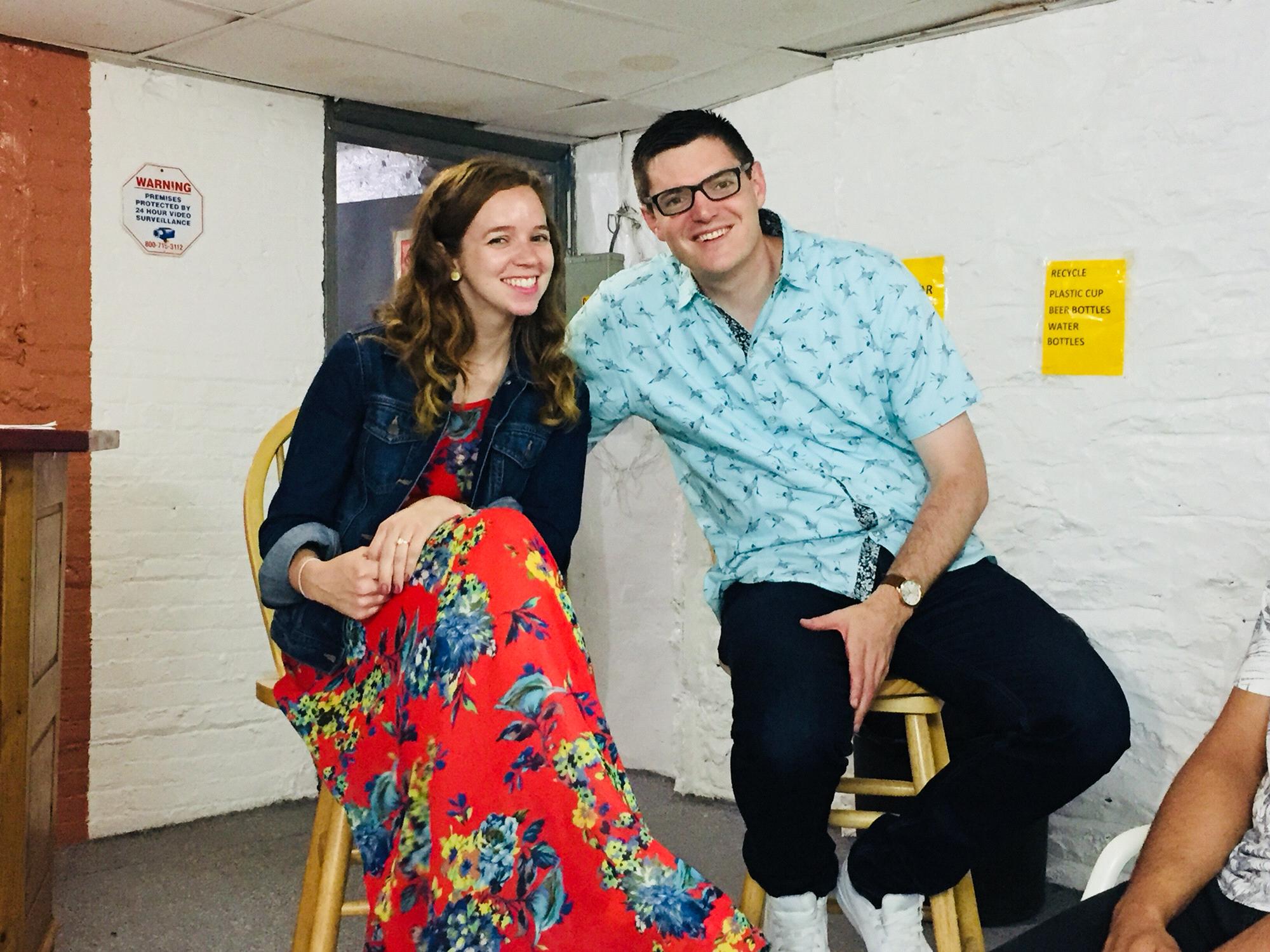 Hannah’s Going Away Party at West Harlem, June 2018