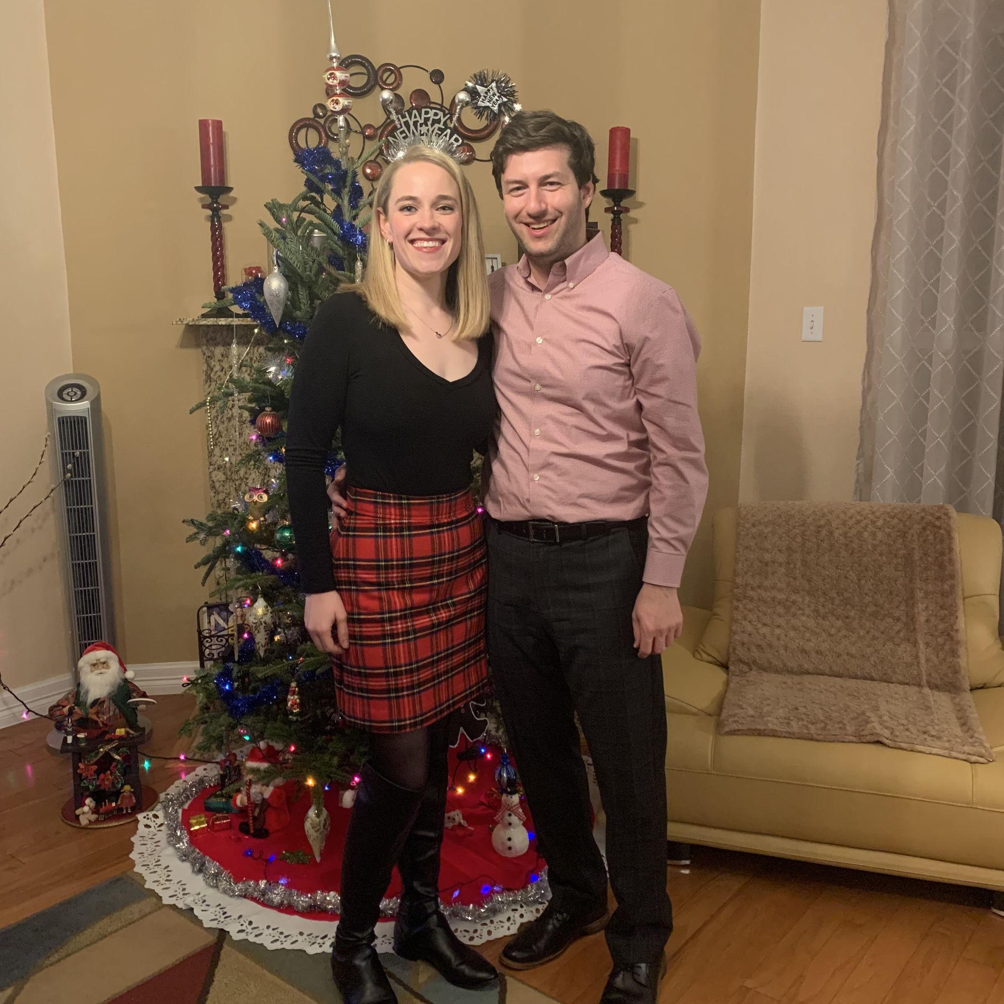 Our first new years together