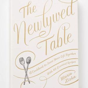The Newlywed Table Hardcover Cookbook