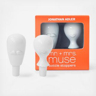 Mr. & Mrs. Muse Bottle Stopper Set