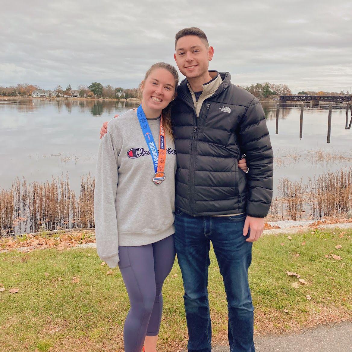 November 2021 - Colleen's first half marathon