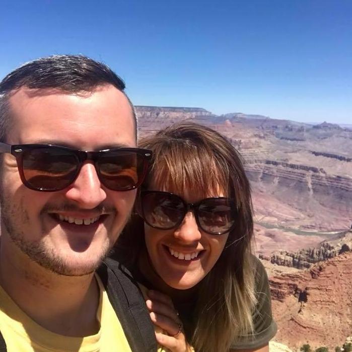 When he asked me to marry him in the most beautiful of place, the Grand Canyon!