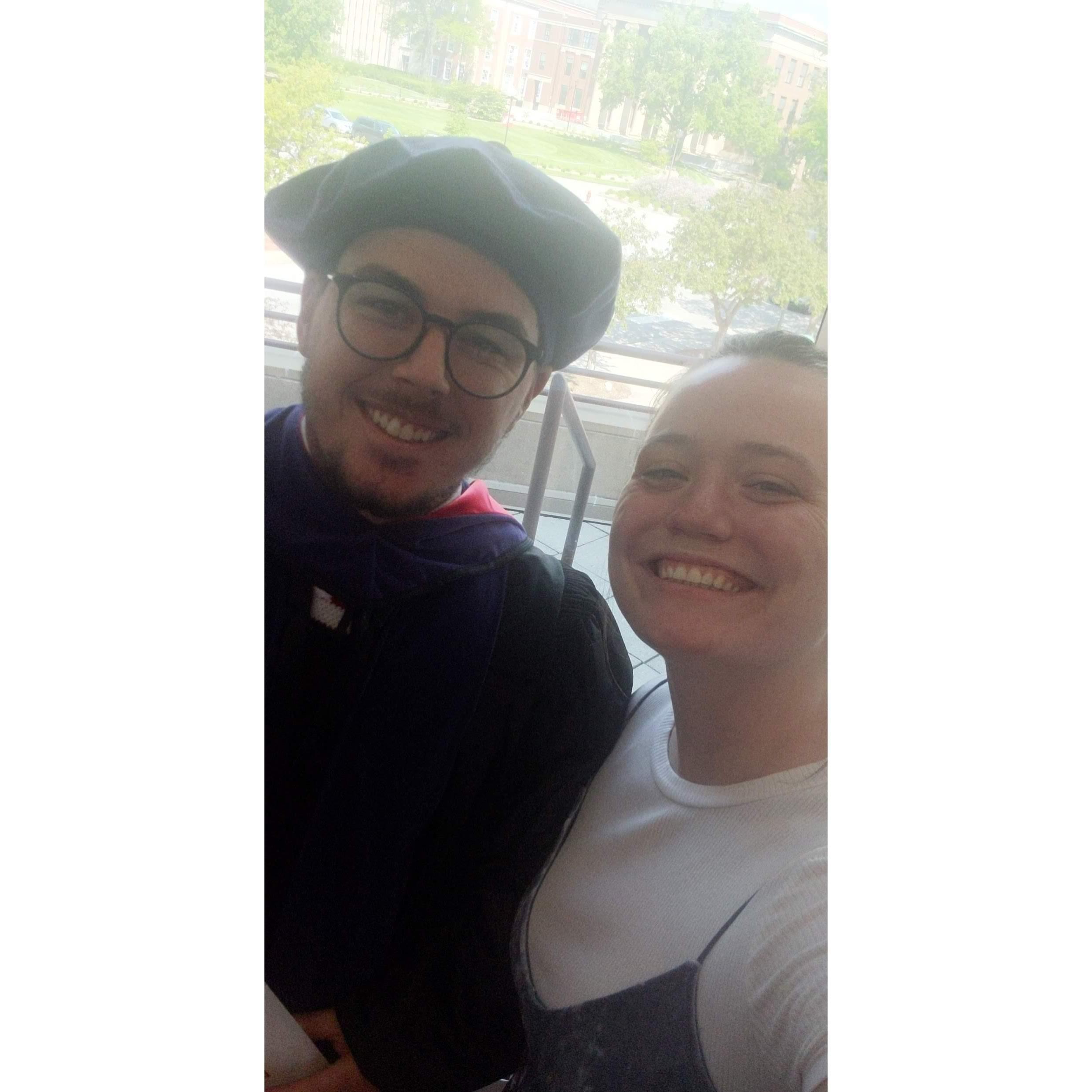 SCOTT GRADUATED UNL LAW SCHOOL!!! (2022)