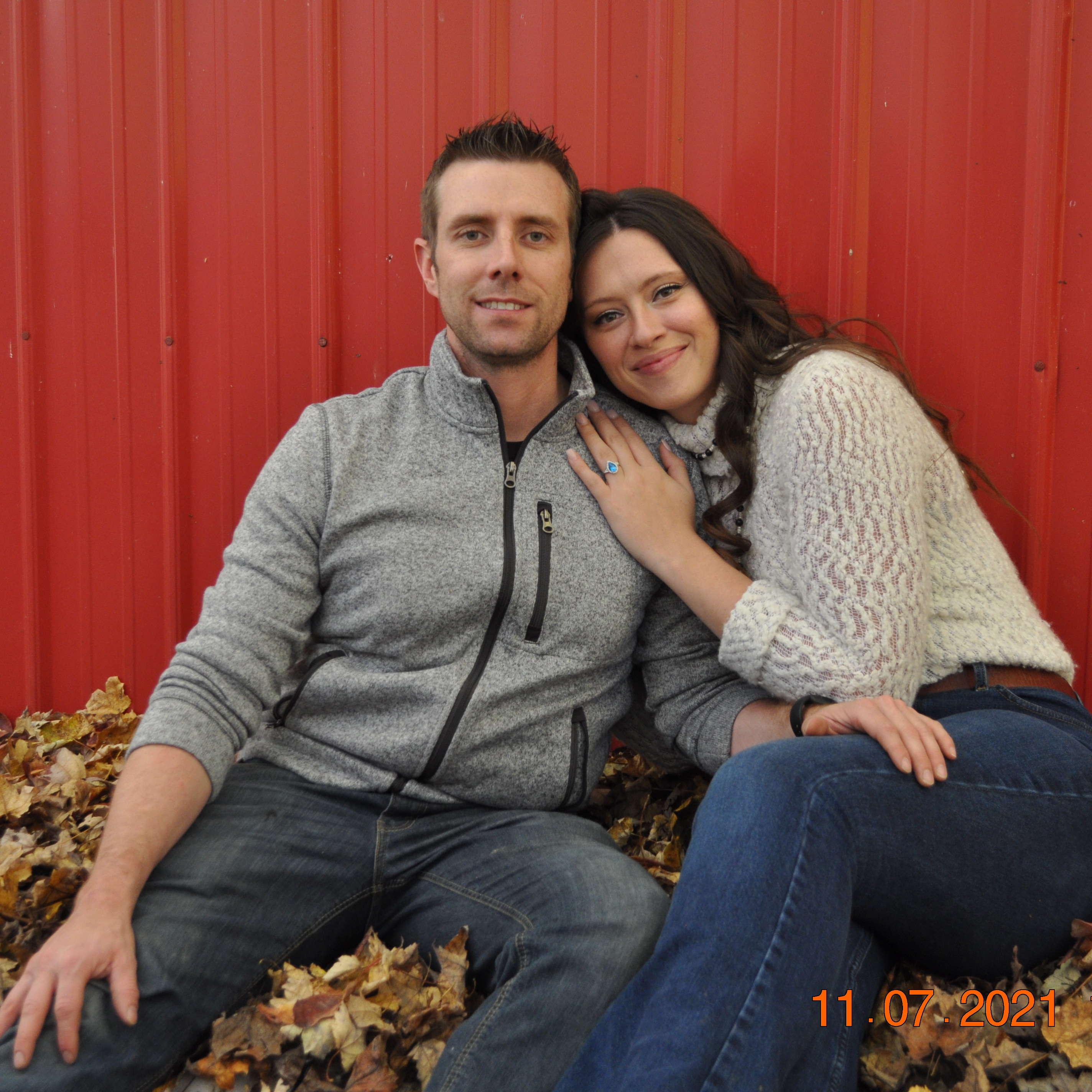 Engagement photo taken by Father of Groom, John Huff!