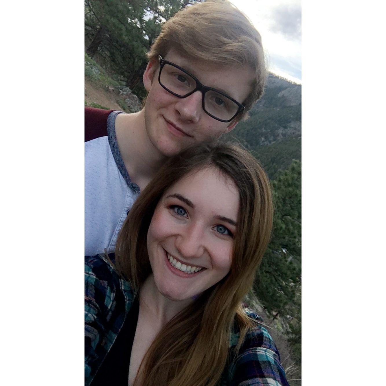 One of our 1st hikes together