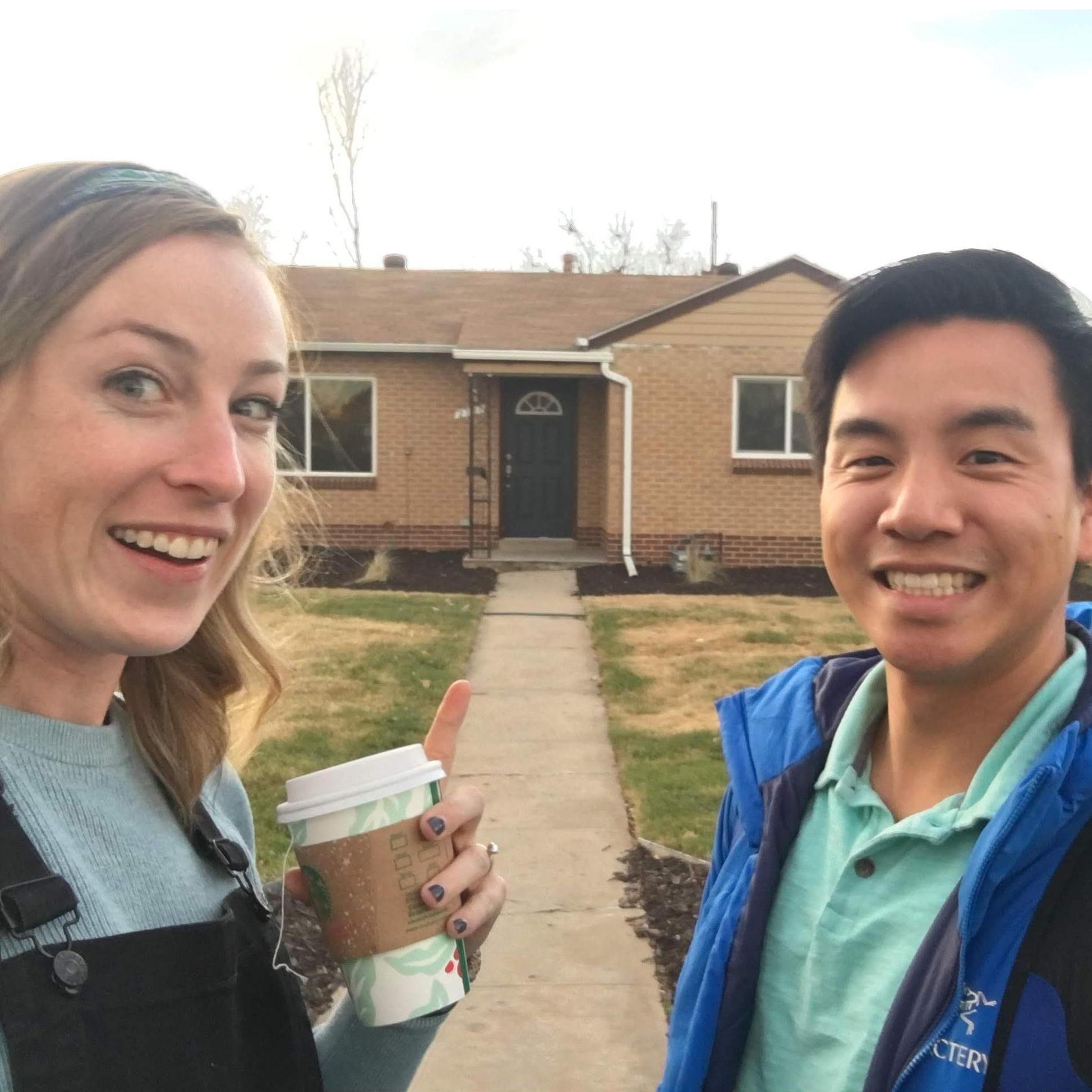 Closing day for our house!