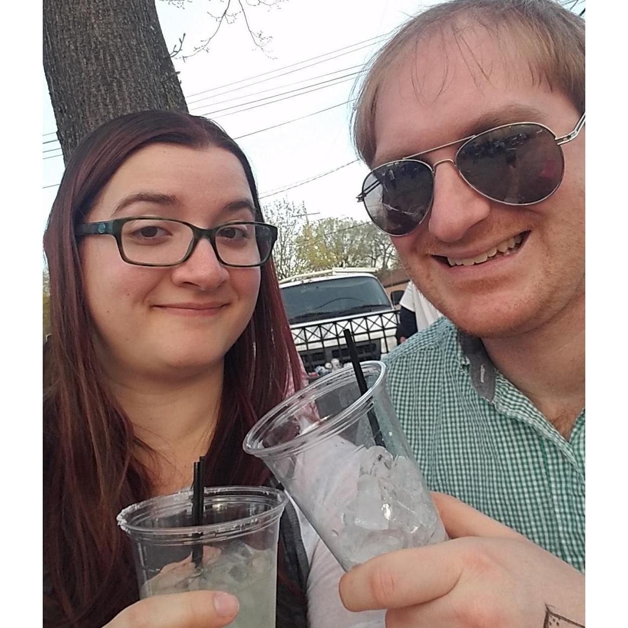 It's never a bad time for a margarita in our household!  (Cinco de Mayo, 2019)