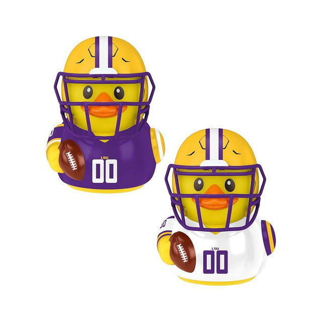 FOCO LSU Tigers NCAA 2 Pack Vinyl Ducks