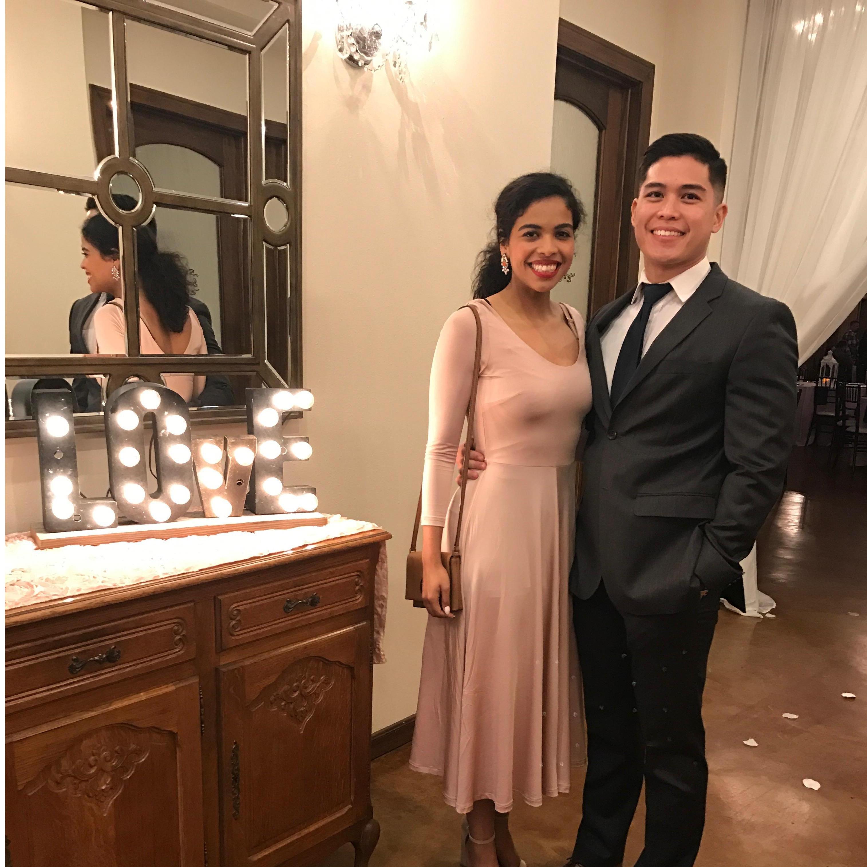 Grateful for her to always be my forever plus one!