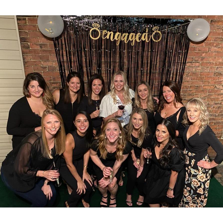 Engagement party hosted by great friends!