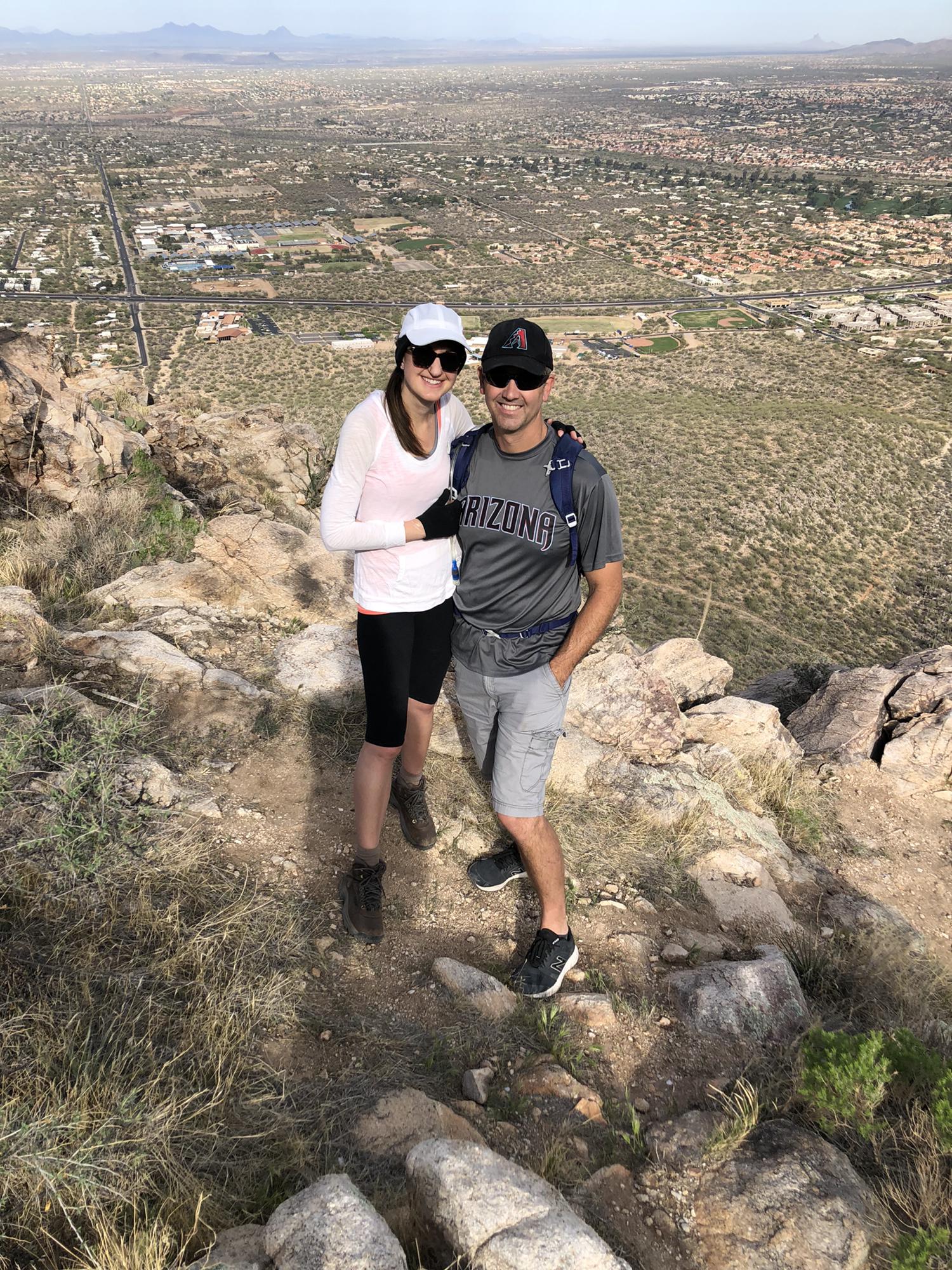 Hiking Pusch Peak