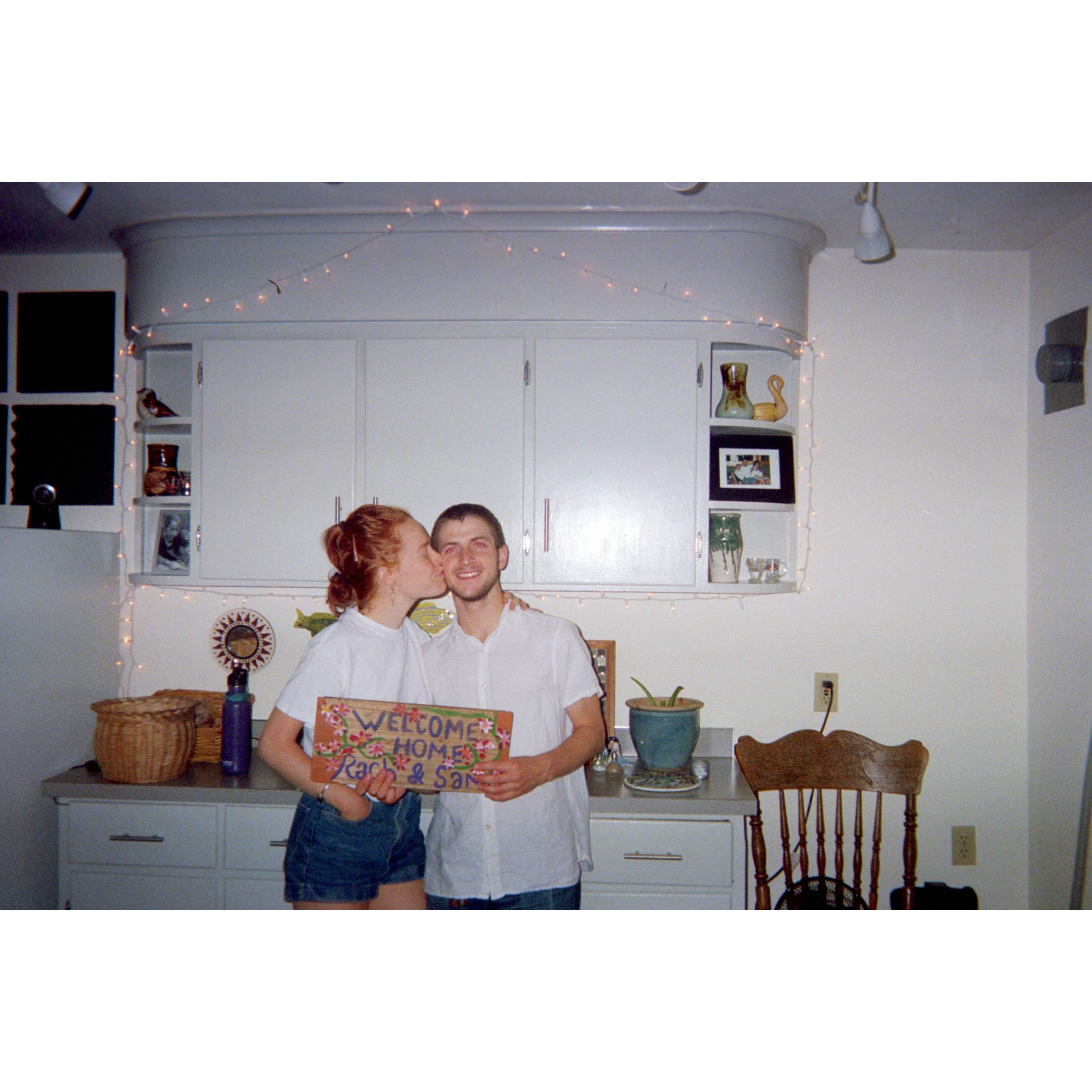 In our new apartment on High St :) (Fall 2019)