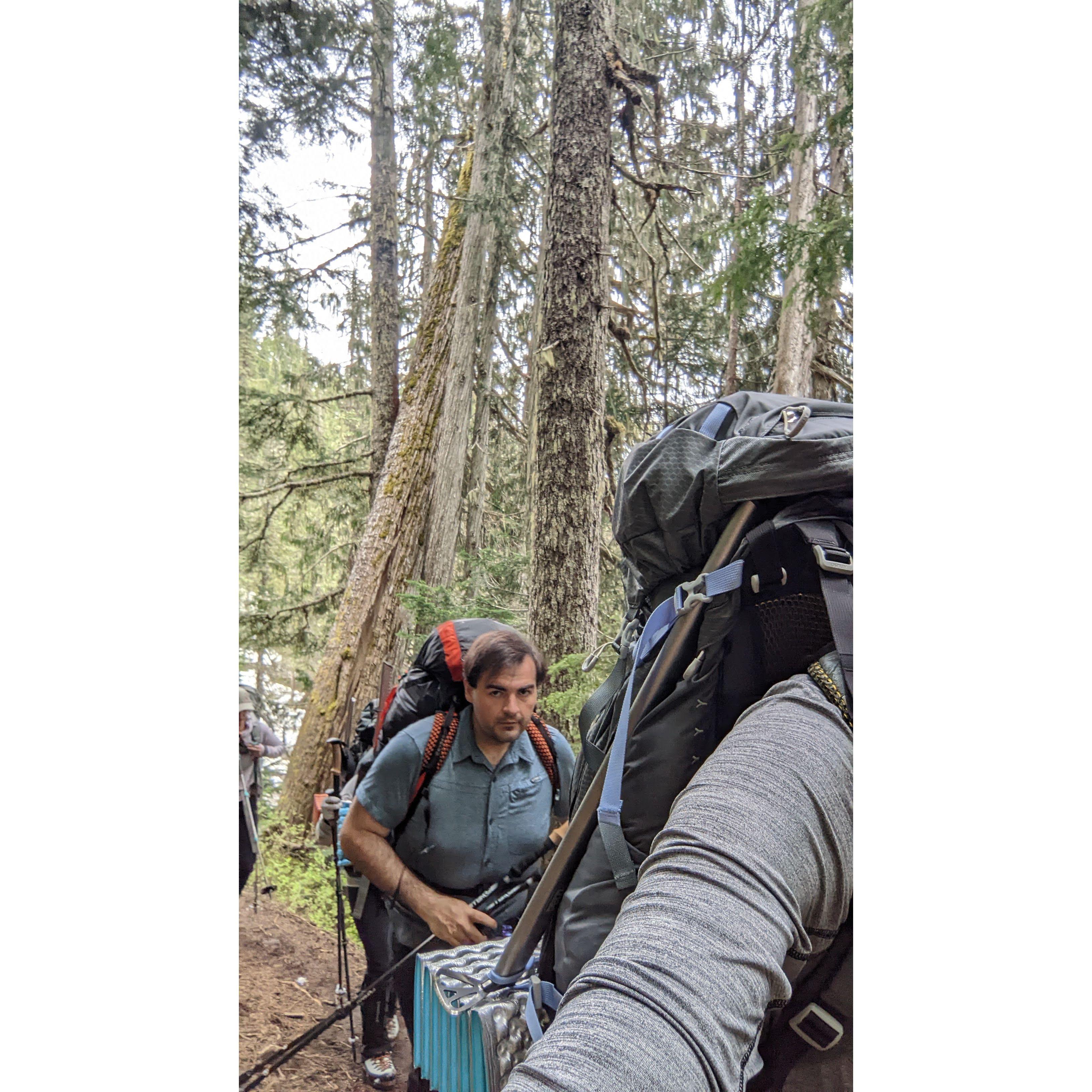 Backpacking in Washington