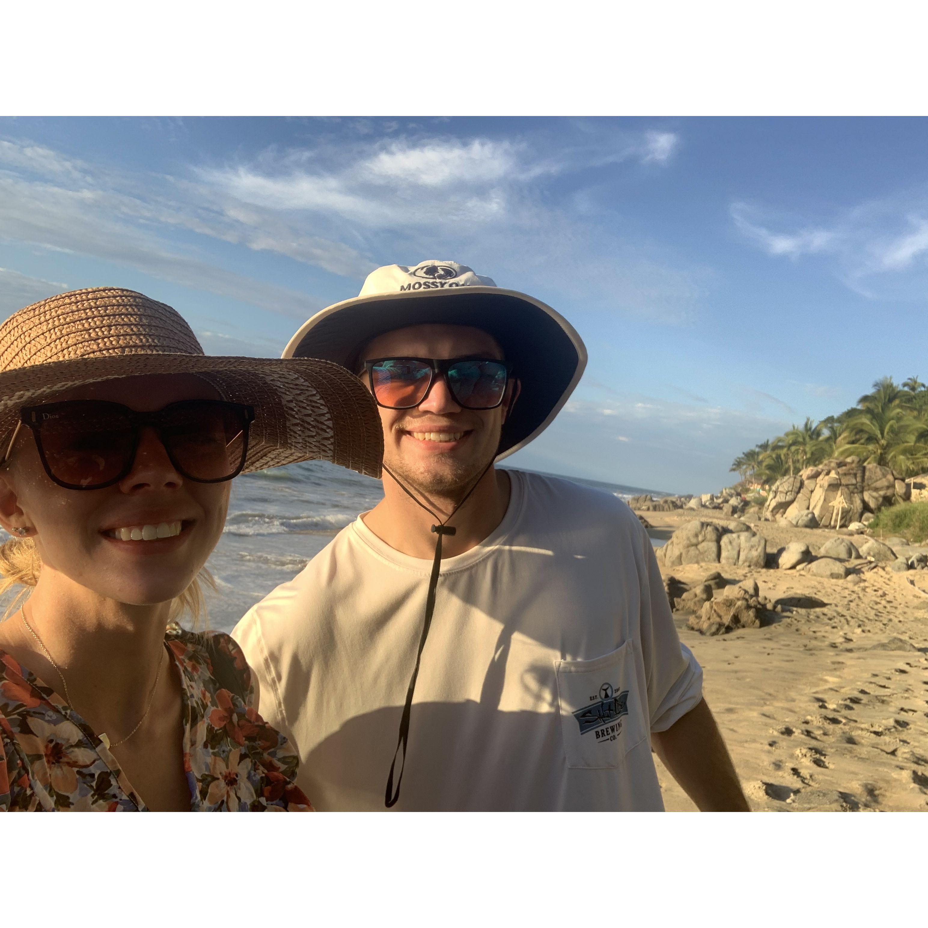 Hike in sayulita to the hidden beach