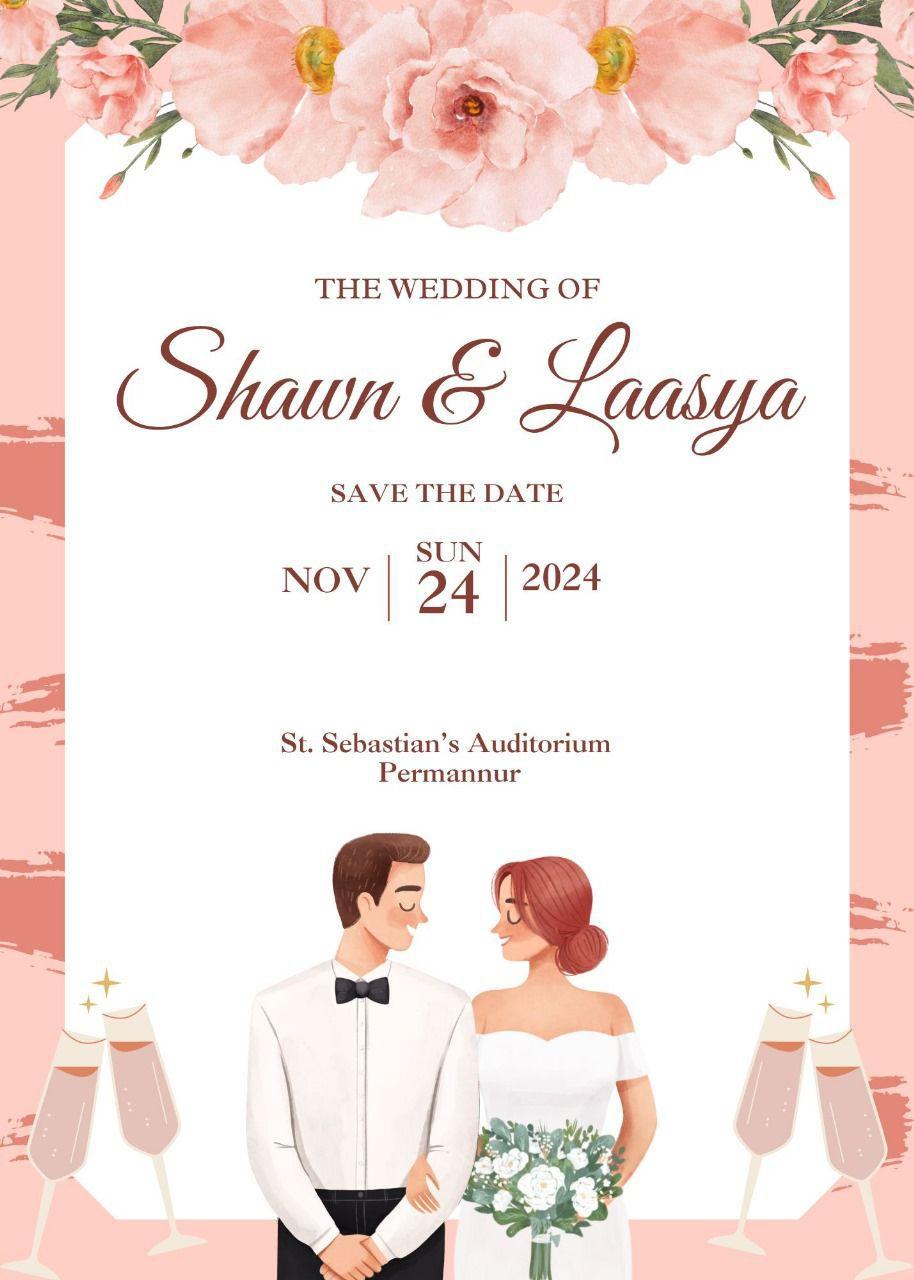 The Wedding Website of Shawn D Souza and Laasya Ferrao