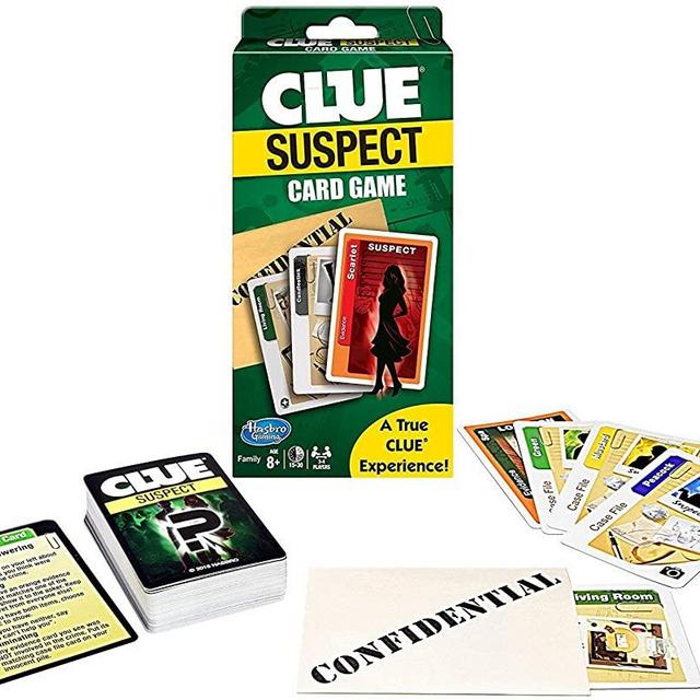 Clue Suspect Card Game - All The Fun of Clue - in Minutes!