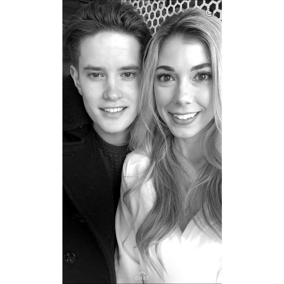 Our first photo together - fresh faced babies who were only just beginning to get to know one another.