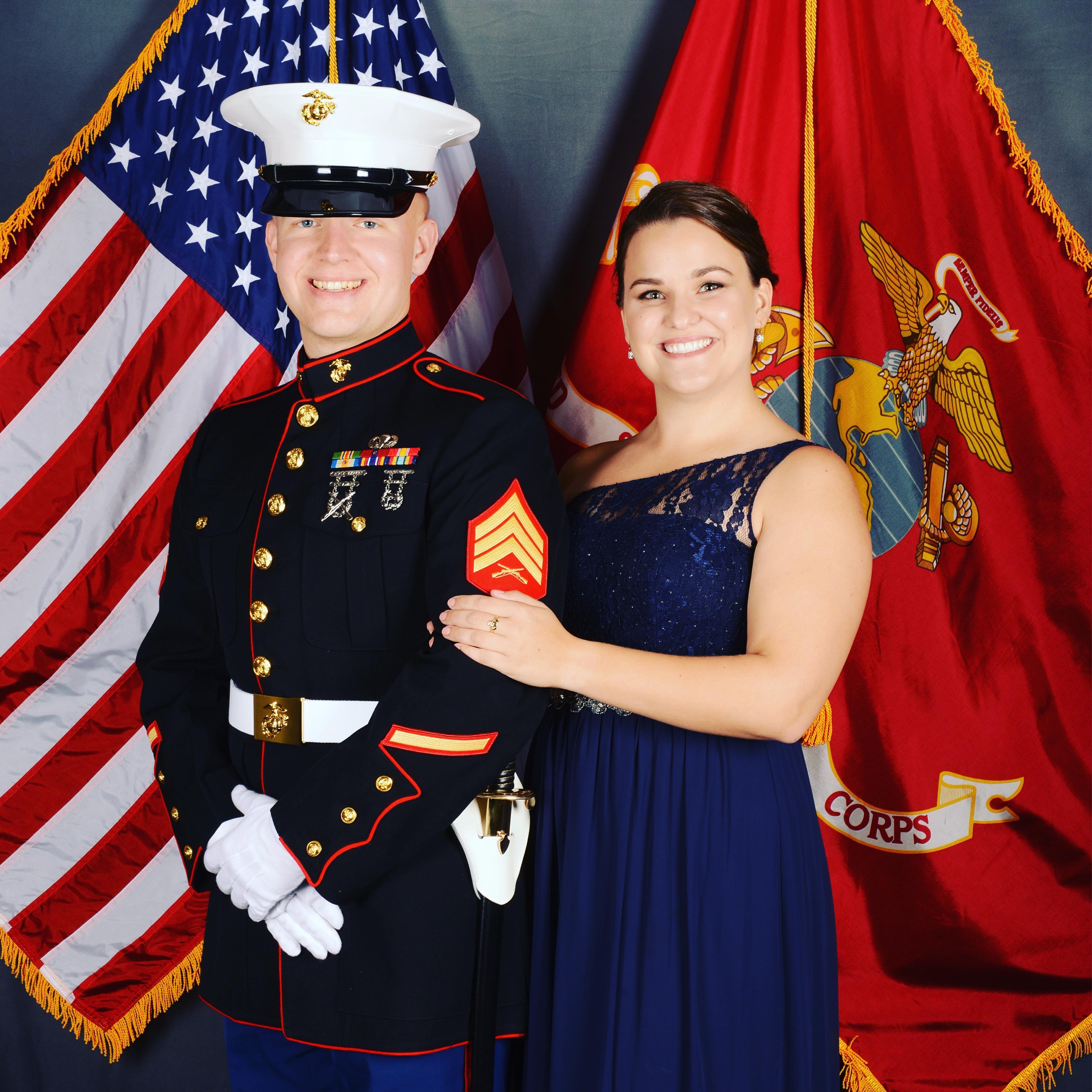 Practicing our best "married for 30 years" pose in November 2016.