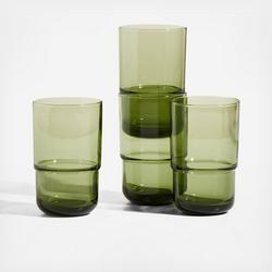 Our Place Tall Night & Day Glass, Set of 4