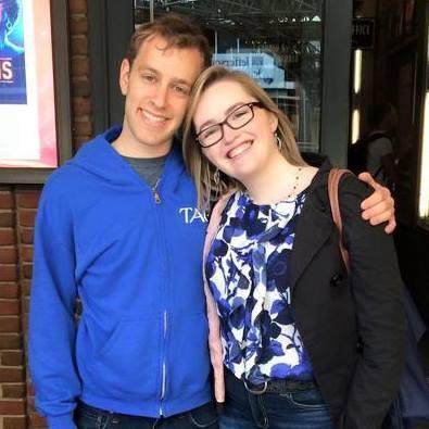 Our last date before we left Philly in 2015 — we went back to the Walnut Street Theater!