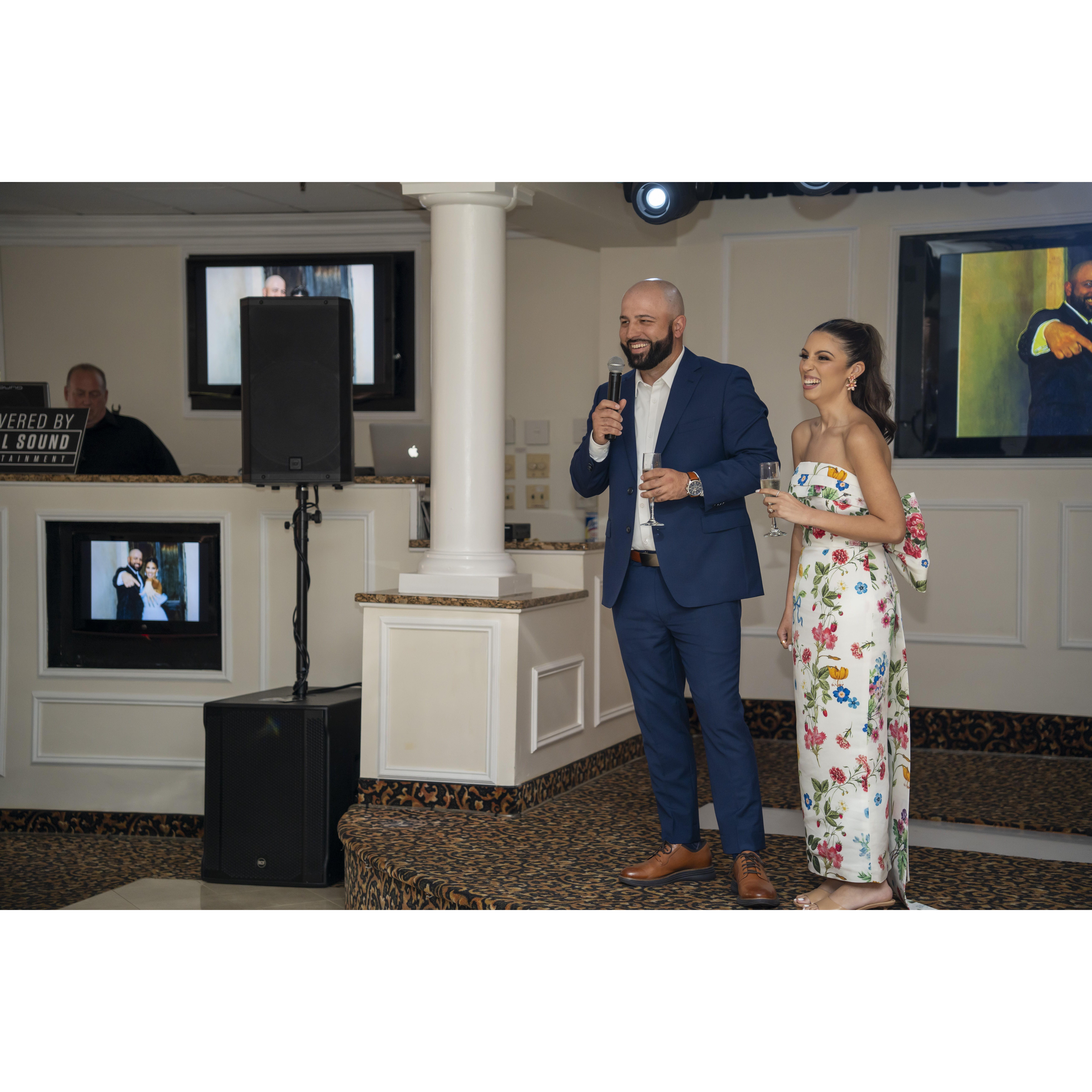New Jersey Engagement Party, May 2024.
