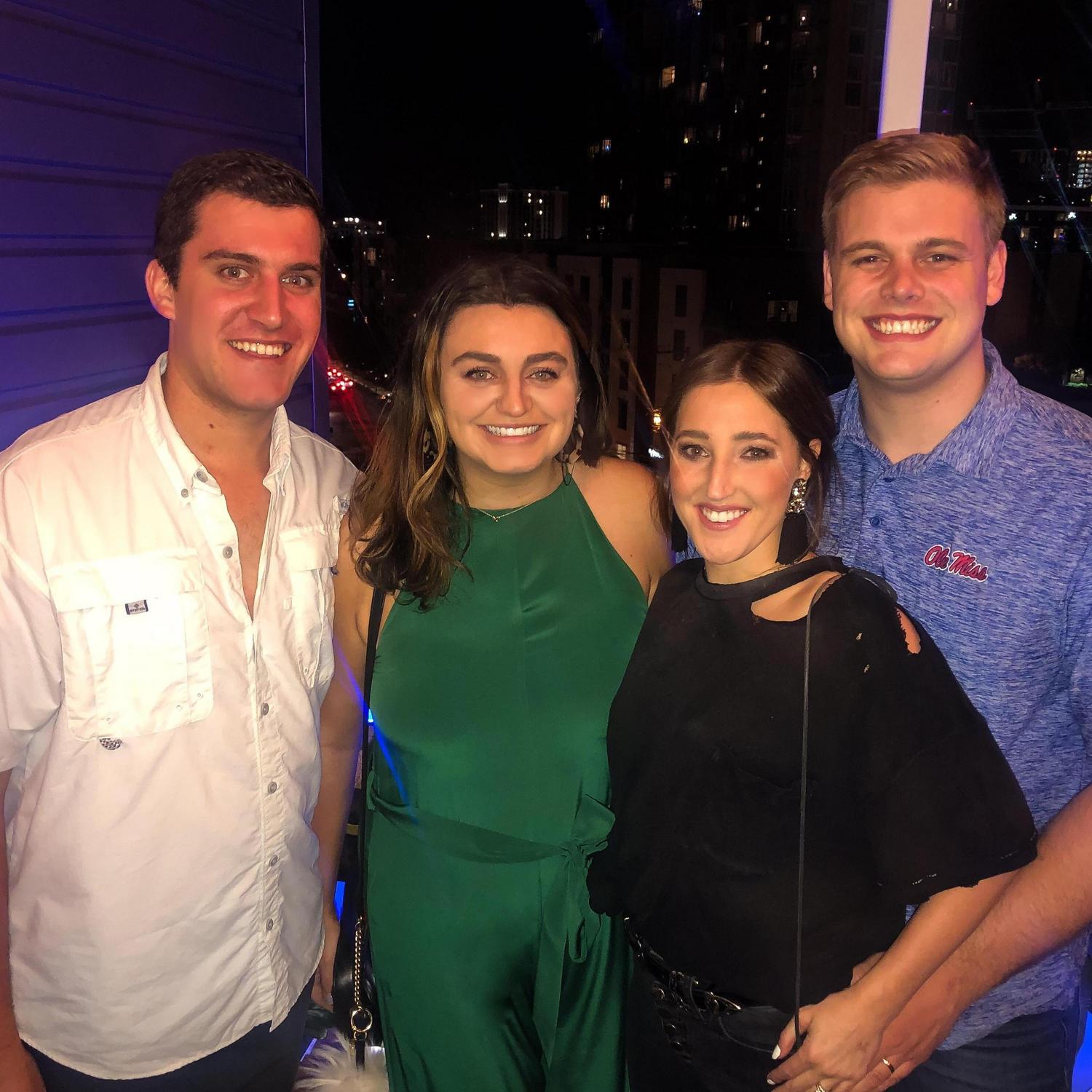 Ellie and Tyler's Proposal Party with Luke and Grace Davis!