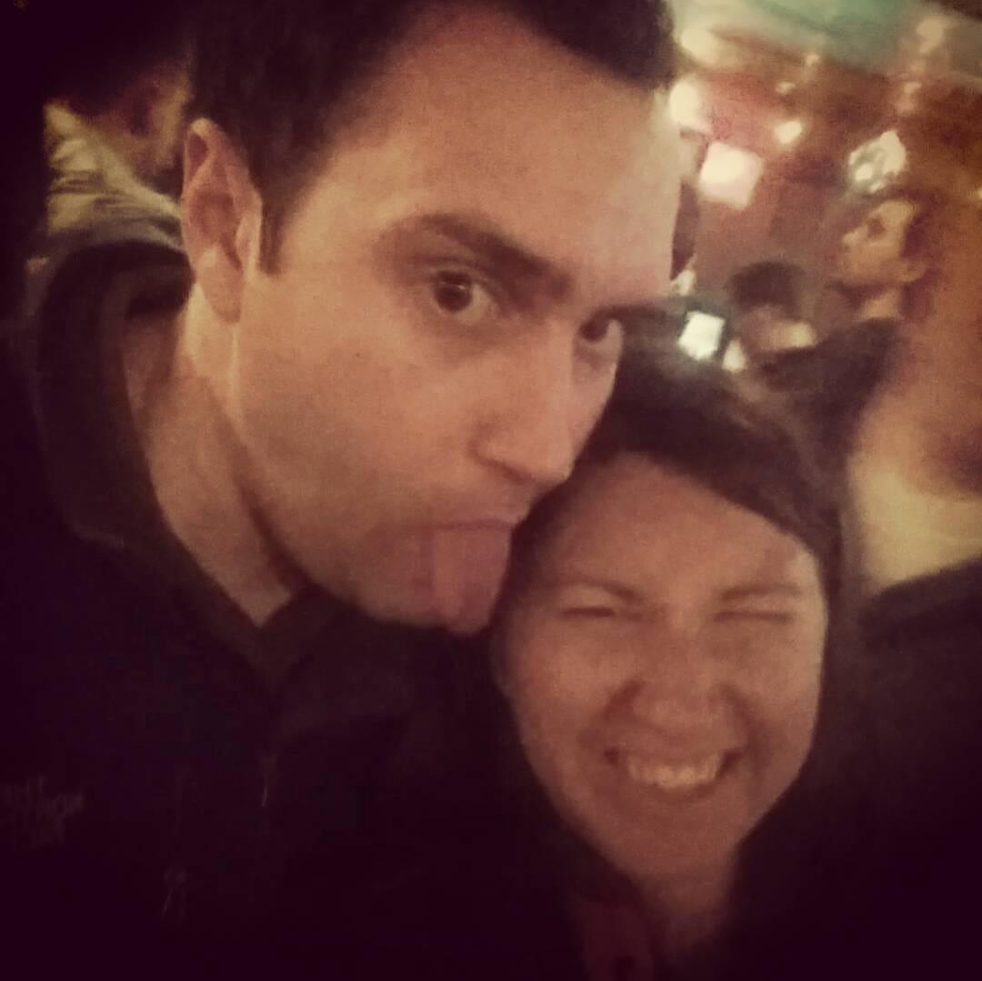 Our first picture "together", New Years 12:03 2017. Thank you Jessica Gowen/Thomas for knocking some sense into him ;)