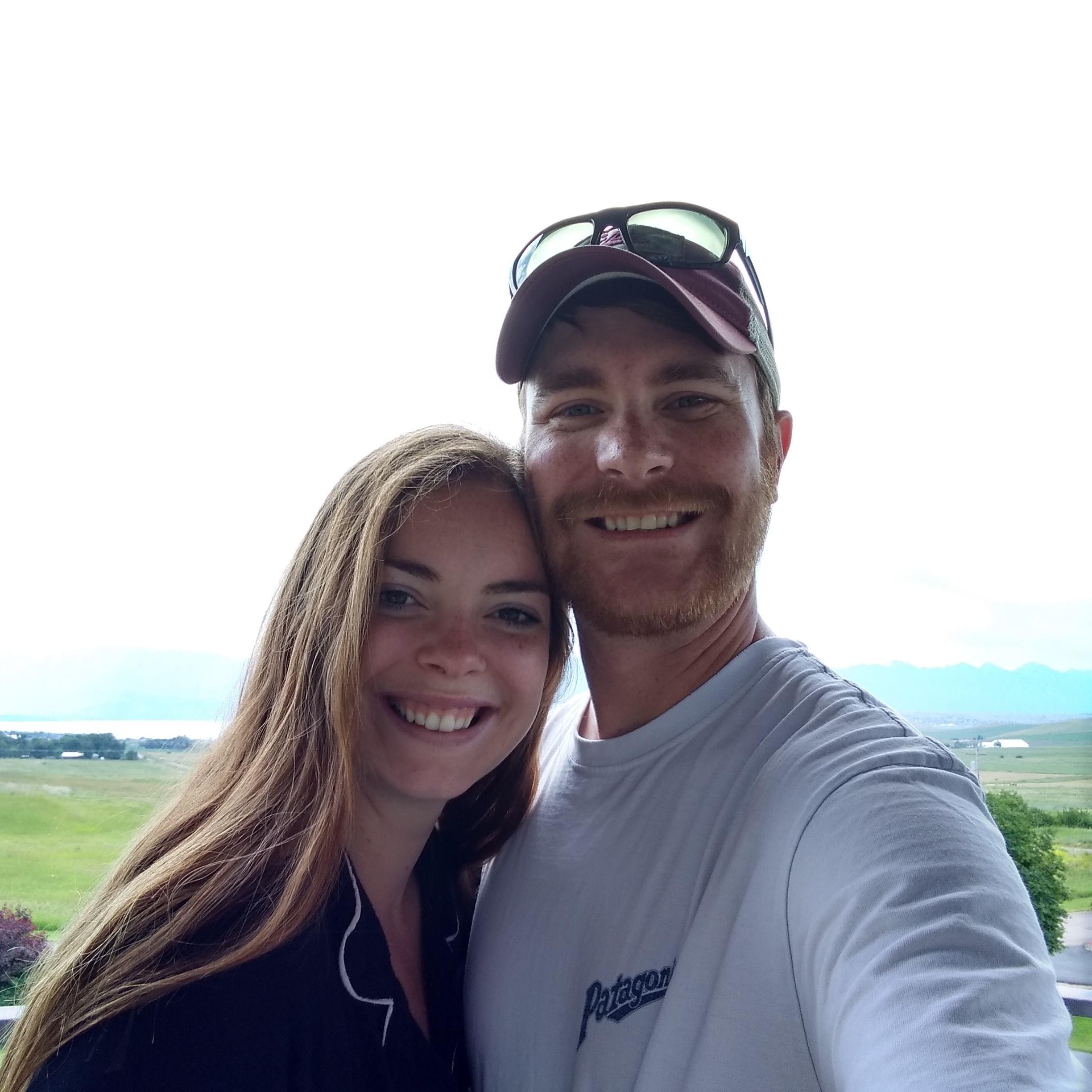 The first time we ever stayed at the lake house together in Polson.