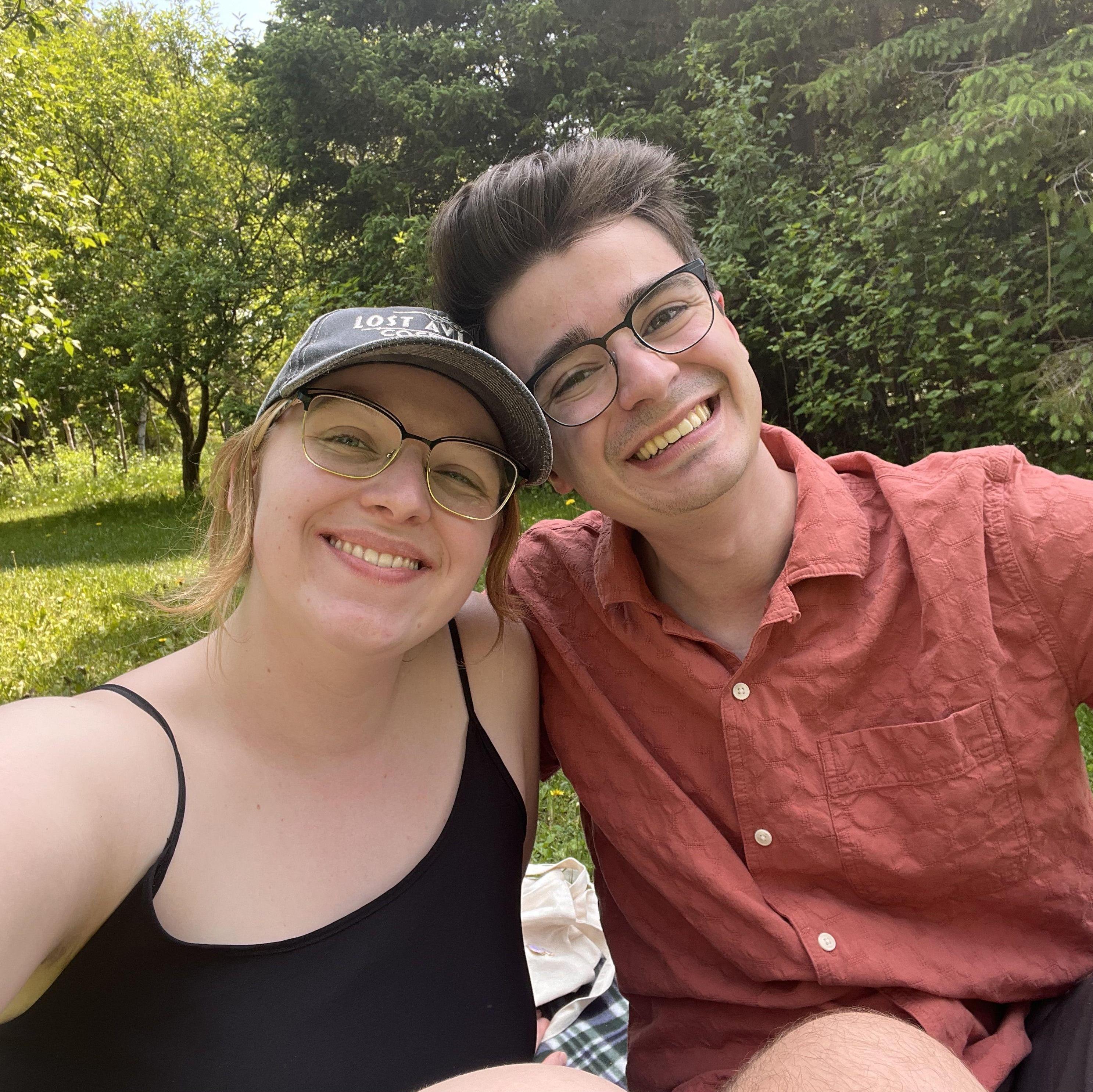 Picnicking at the Arboretum in Guelph!