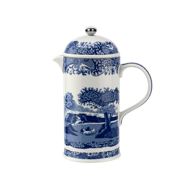 Spode Blue Italian French Press