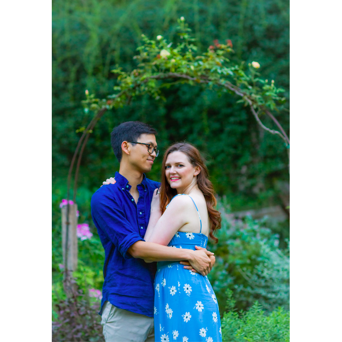 A favorite from our engagement shoot. Photos taken by our talented friend, Cristi Moscoso.