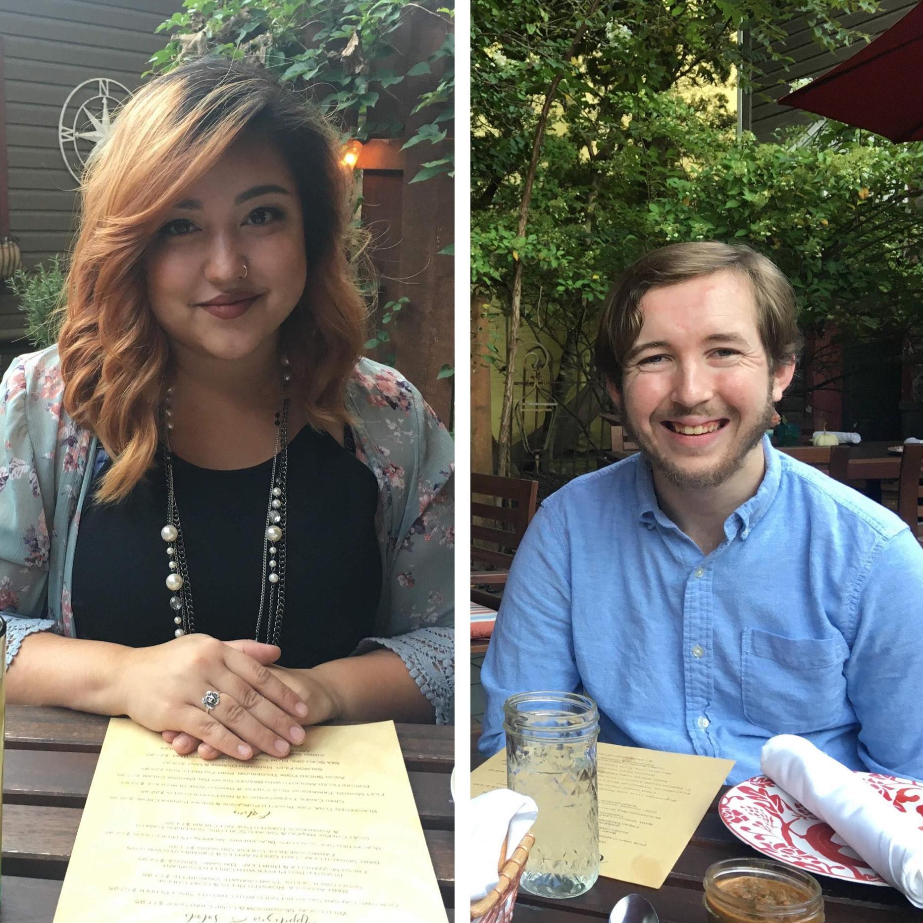Date night at one of our favorite restaurants, Catherine's Restaurant in Kennett Square, PA