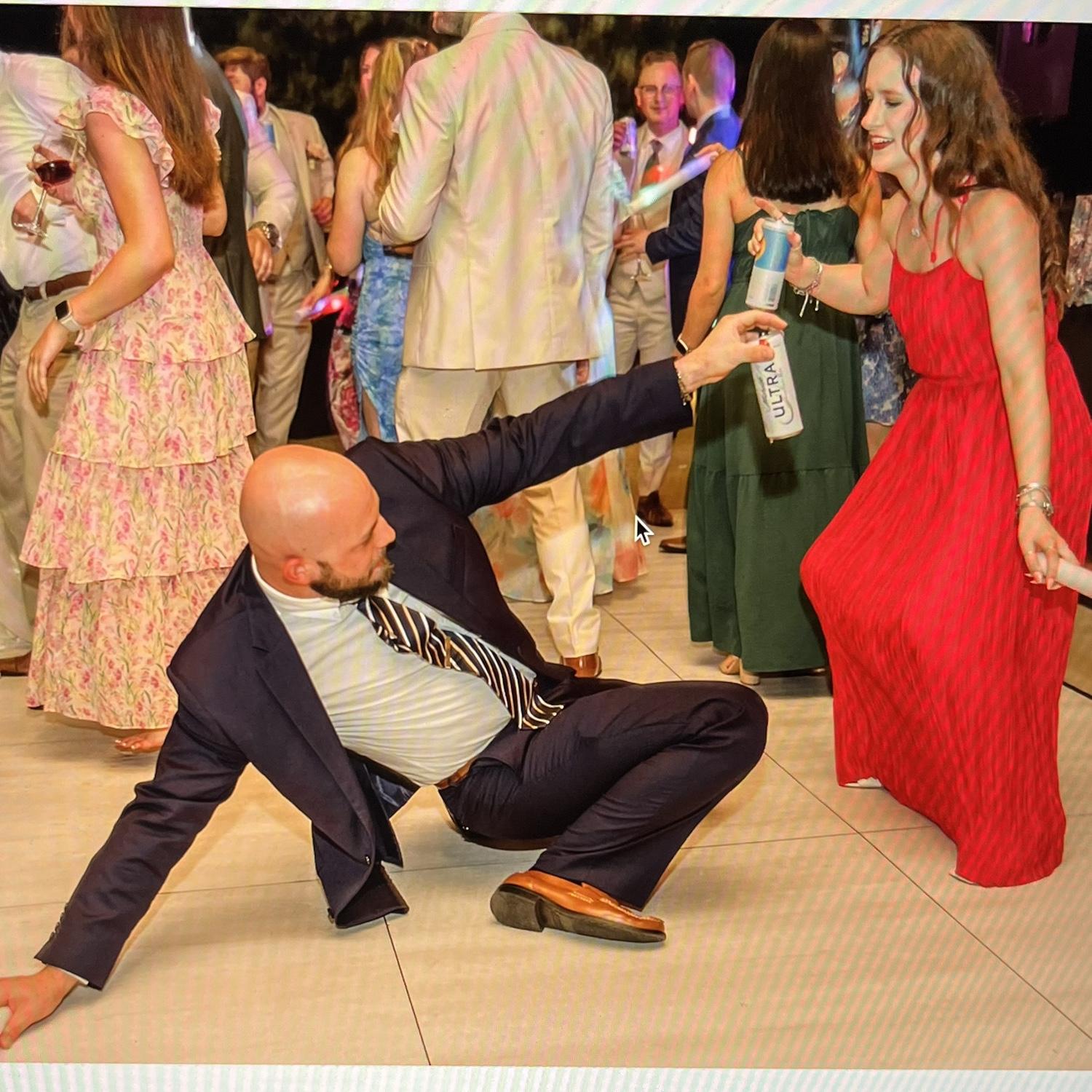 Expect some of this at the reception😎