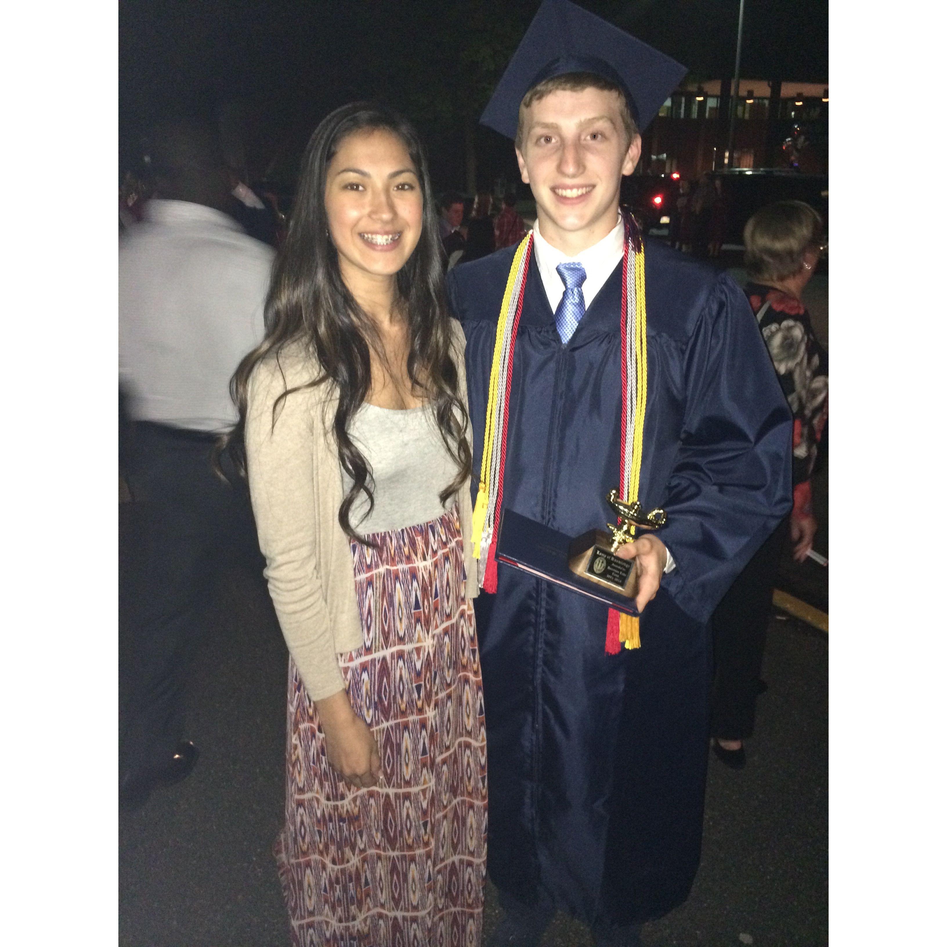 June 3, 2015: Harrison's graduation from Liberty High School