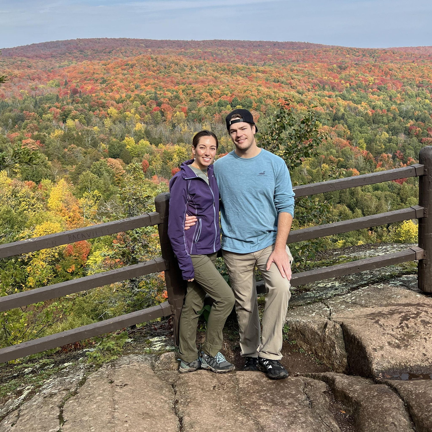 Autumn in the North Shore - Oberg Mountain, MN September 2023