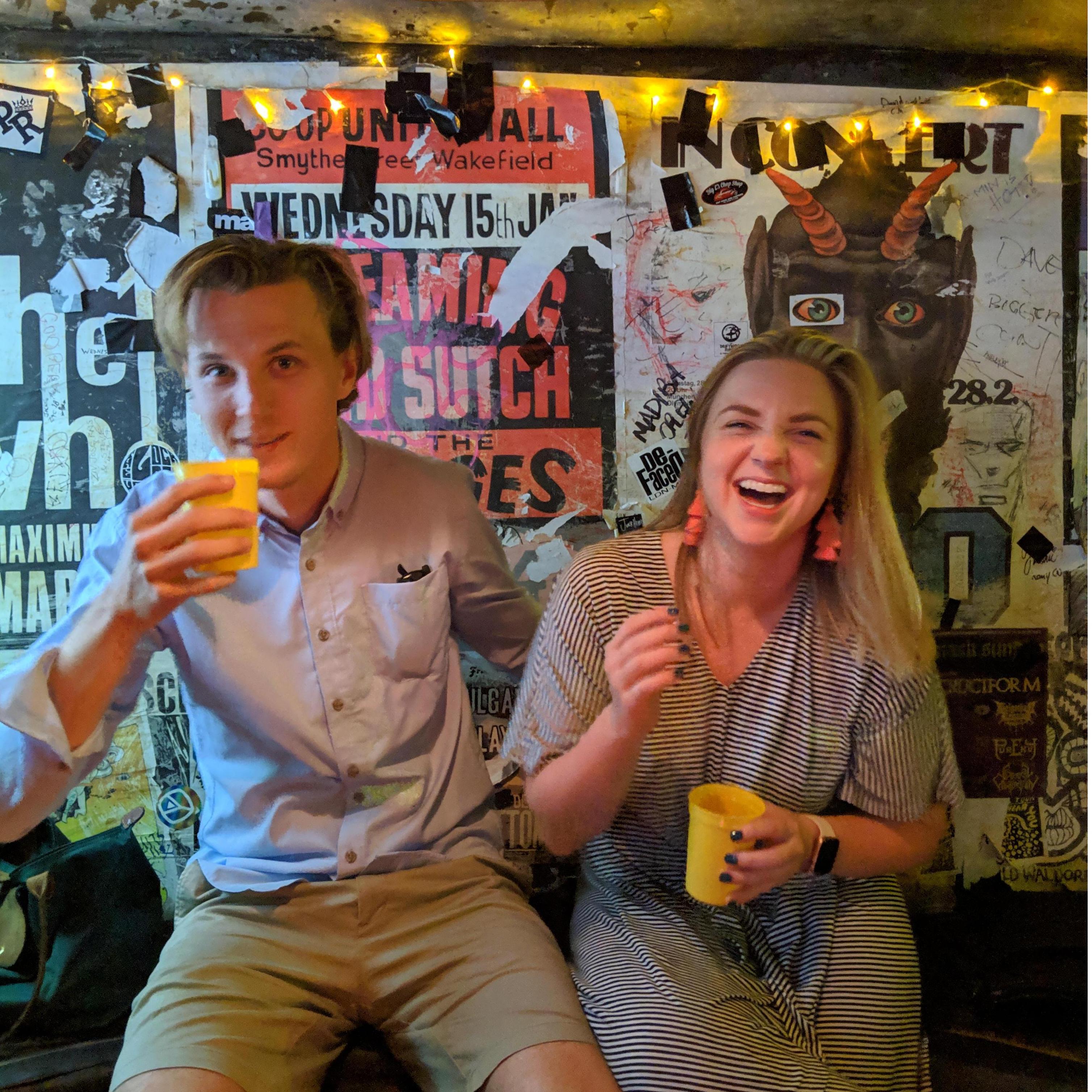 A basement bar in Australia - candid by Lauren Betz.