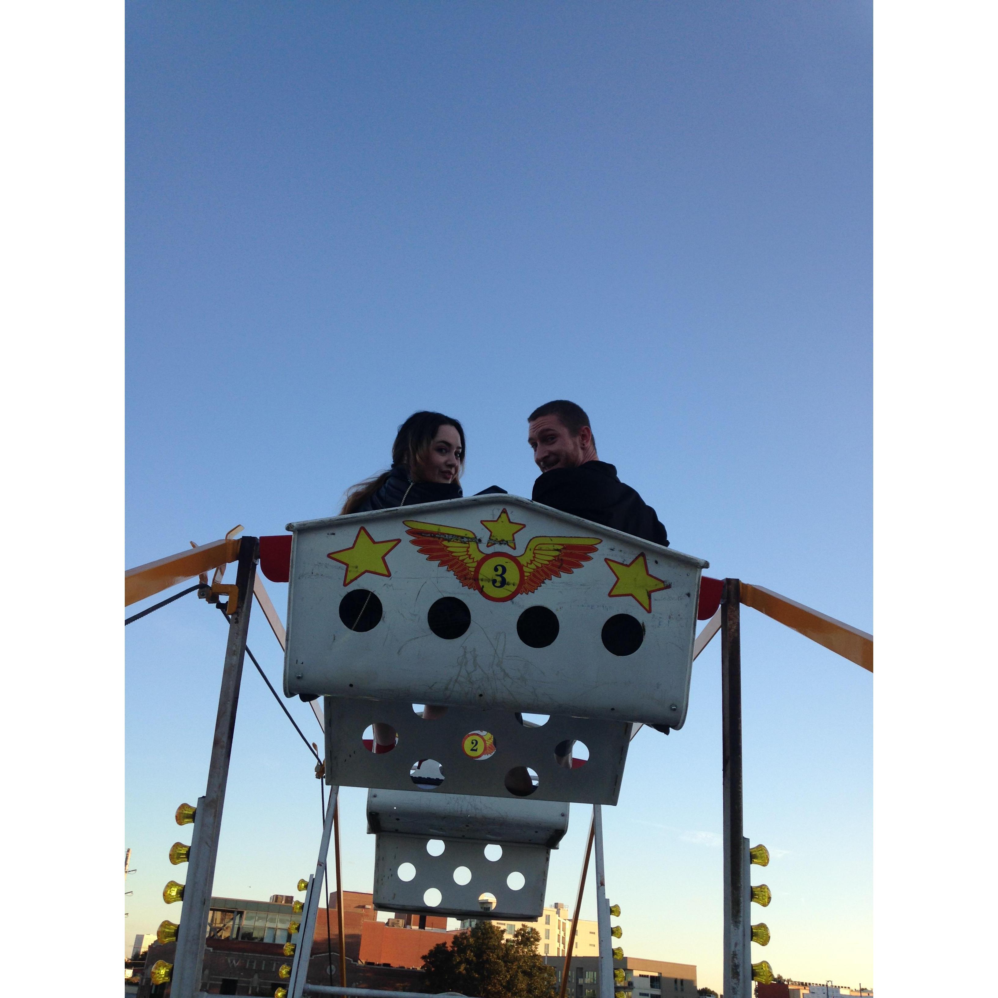 Who doesn't like a little ferris wheel time after work?