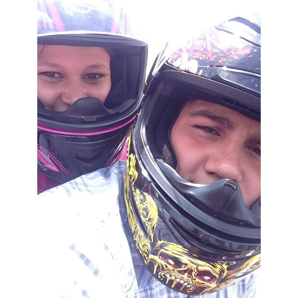 Motorcycle rides was our hobby