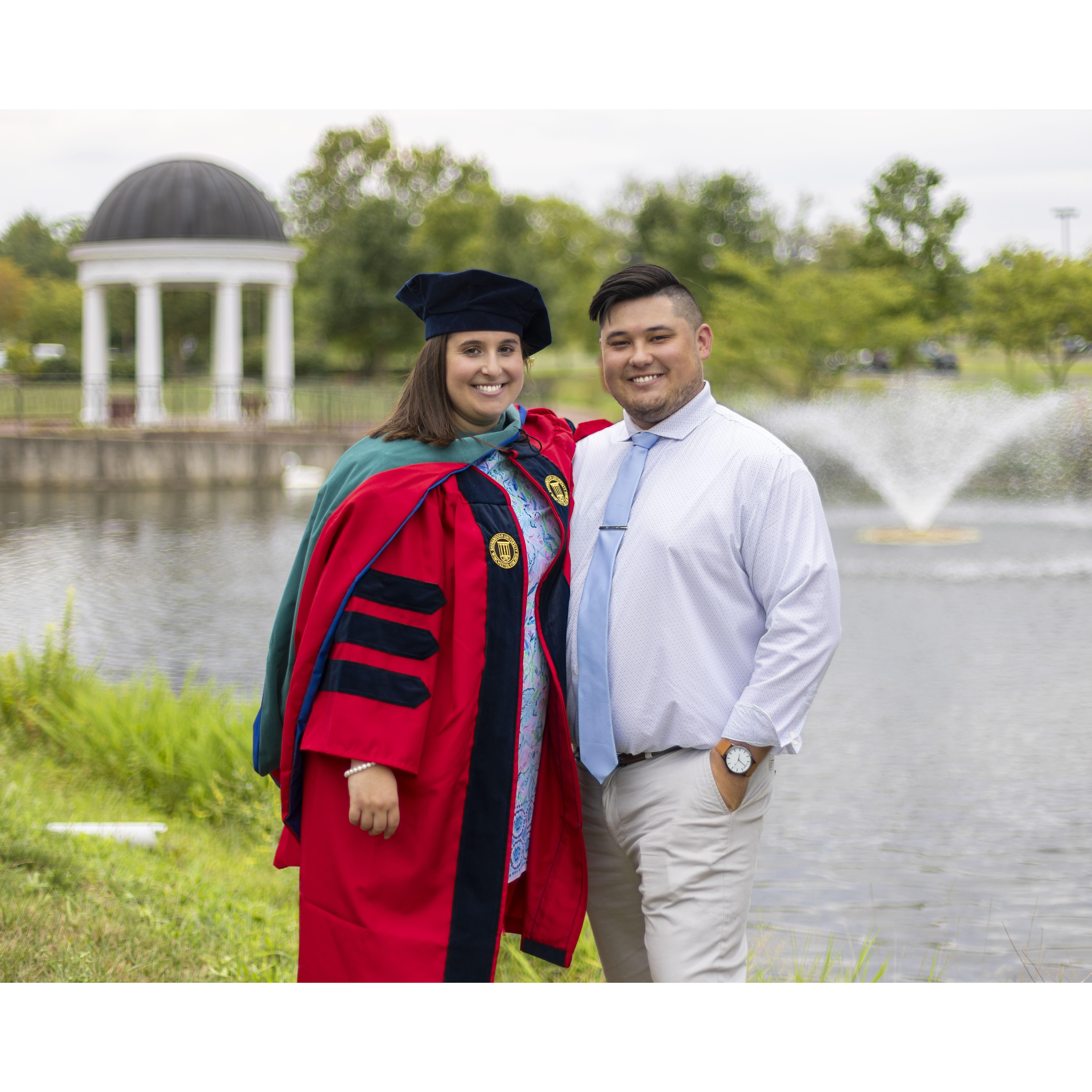 Beth's graduation from her Doctorate in Physical Therapy Program.