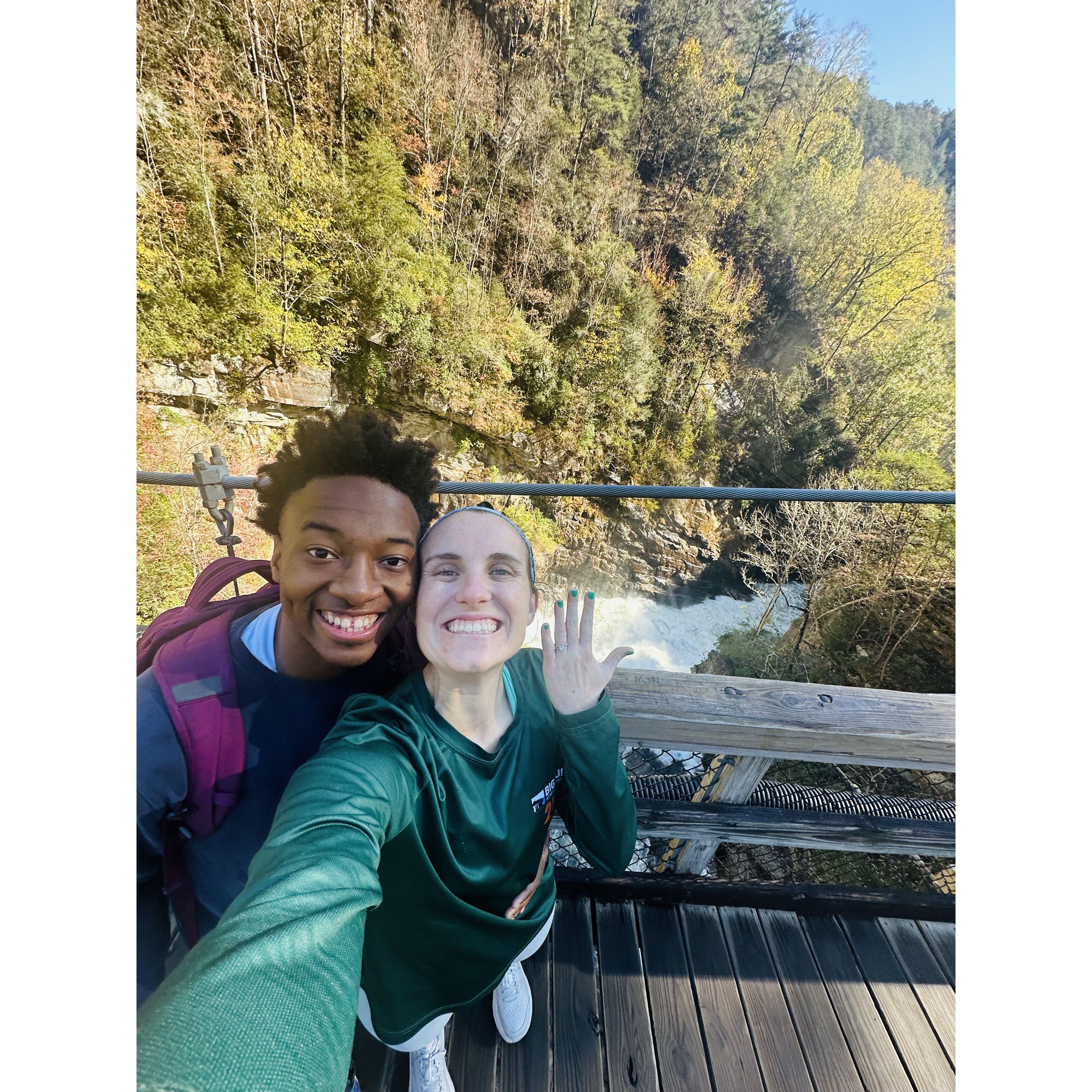 November 16th, 2024--We're engaged!!