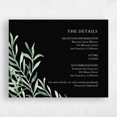 Black Wedding Enclosure - Eastwick