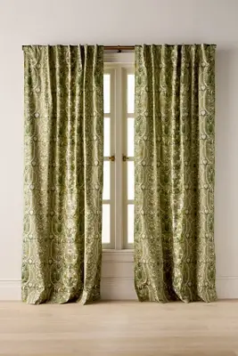 MINDTHEGAP Edelweiss Printed Cotton Curtain