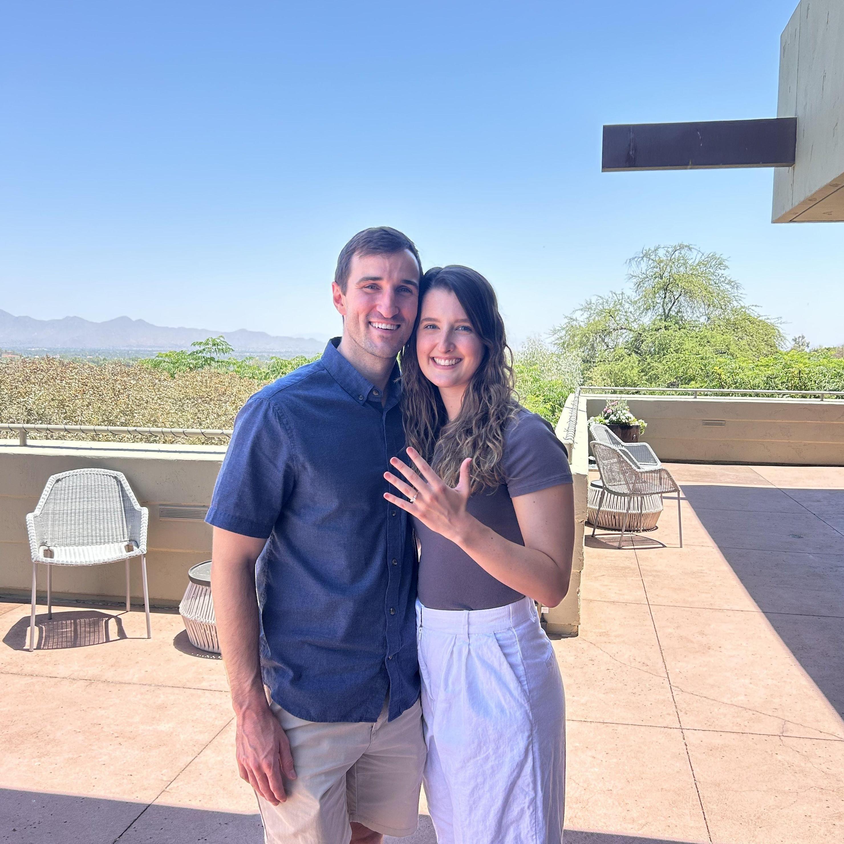 The day that we got engaged! 6/15/2024