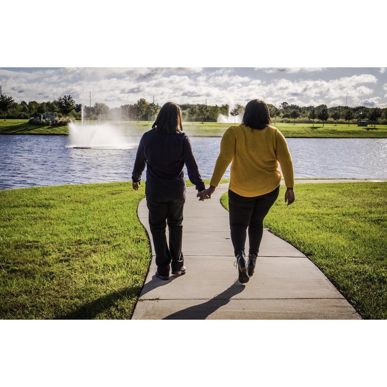 We're walking on this journey forever..