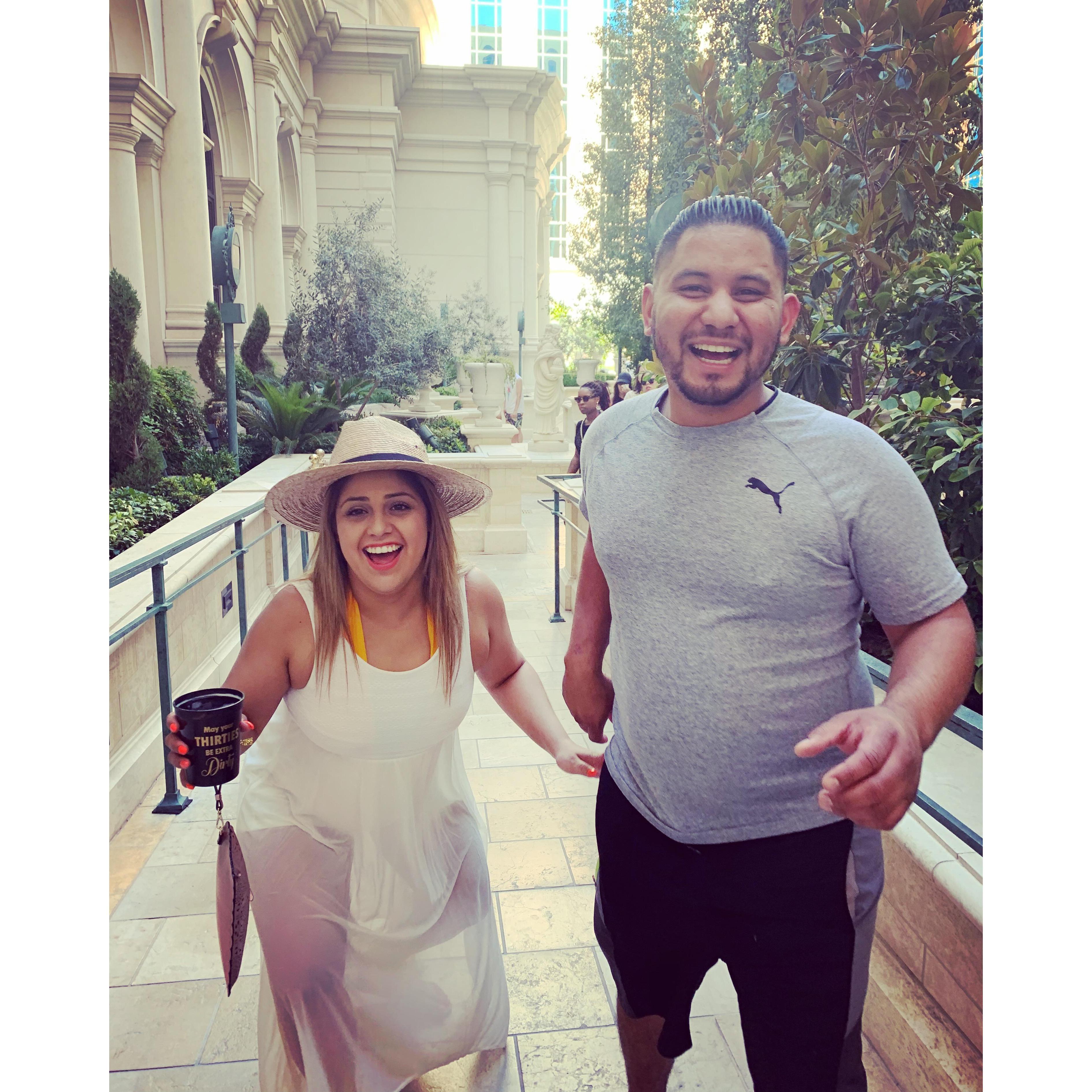 My baby surprised me on my 30th....VEGAS BABY!!!