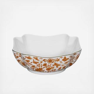 Sacred Bird and Butterfly Large Square Bowl